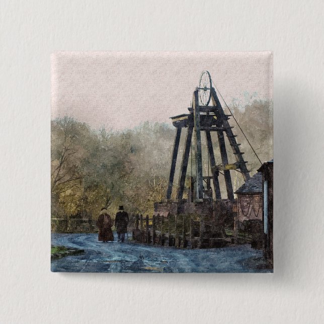 BÓTON QUADRADO 5.08CM VICTORIAN ENGLAND (Frente)