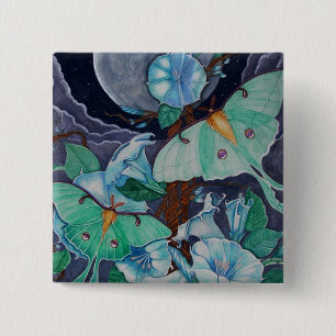 Bóton Quadrado 5.08cm Vida de la Luna