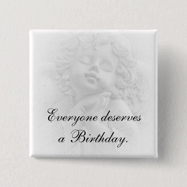 Bóton Quadrado 5.08cm Vida profissional (Frente)