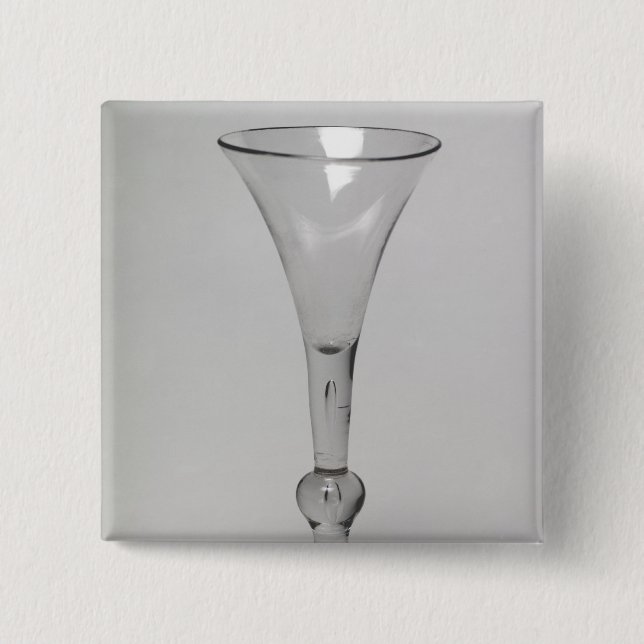 Bóton Quadrado 5.08cm Vidro Jogo-Kat (Frente)