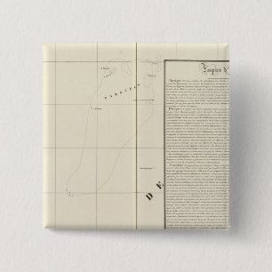 Bóton Quadrado 5.08cm Vietnã, Ásia 106