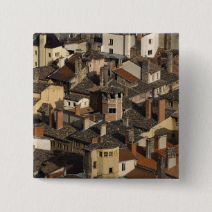 Bóton Quadrado 5.08cm Vieux Lyon (Lião Antigo), França