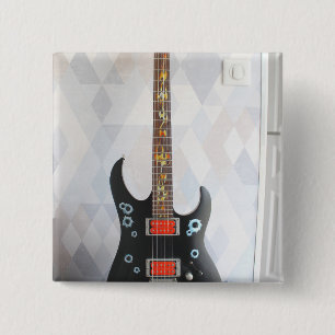 Bóton Quadrado 5.08cm Violão
