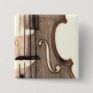 Bóton Quadrado 5.08cm Violino, viola, violoncelo?