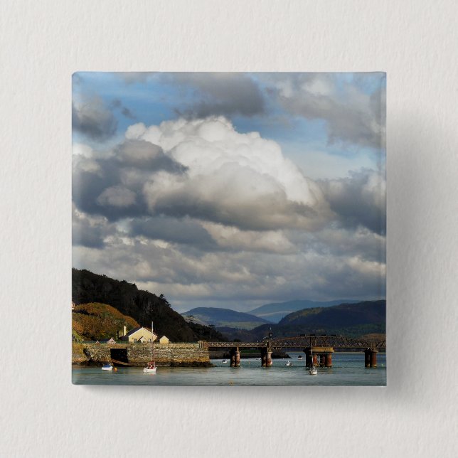 BÓTON QUADRADO 5.08CM VISÕES DAS PAREDES (Frente)