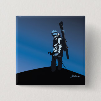 Bóton Quadrado 5.08cm vista backcountry do esqui do tahoe para fora