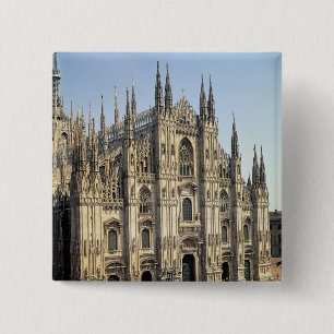 Bóton Quadrado 5.08cm Vista da fachada, começada 1386