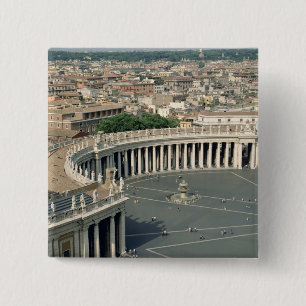 Bóton Quadrado 5.08cm Vista da praça