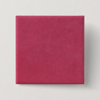 Bóton Quadrado 5.08cm Vista de couro rosa