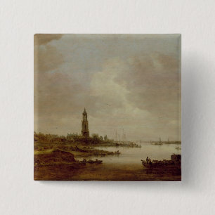 Bóton Quadrado 5.08cm Vista de Rhenen