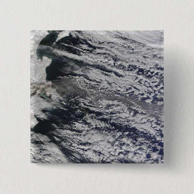 Bóton Quadrado 5.08cm Vista de satélite de uma cinza 3 (Frente)