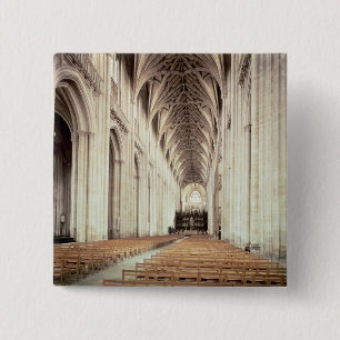 Bóton Quadrado 5.08cm Vista do nave, remodelada por William de