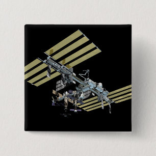 Bóton Quadrado 5.08cm Vista gerada por computador 8