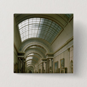 Bóton Quadrado 5.08cm Vista interior do Galerie grandioso