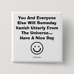 Bóton Quadrado 5.08cm Você E Todos Os Outros... - Um Botão MisterP