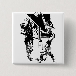 Bóton Quadrado 5.08cm Voleibol