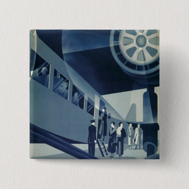 Bóton Quadrado 5.08cm Voo Med A-B Aerotransporte (Frente)