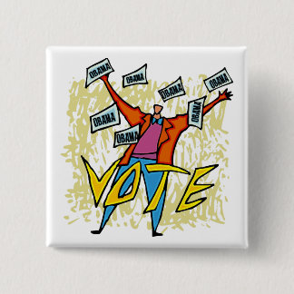 BÓTON QUADRADO 5.08CM VOTO DO VOTO DO VOTO