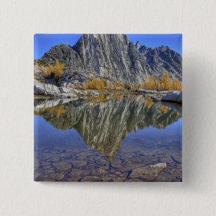 Bóton Quadrado 5.08cm WA, Alpine Lagos Wilderness, Encantamento