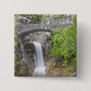 Bóton Quadrado 5.08cm WA, Parque Nacional Mount Rainier, Christine Falls