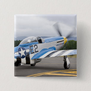 Bóton Quadrado 5.08cm Washington, Olympia, airshow. militar