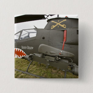 Bóton Quadrado 5.08cm Washington, Olympia, airshow militar. 8