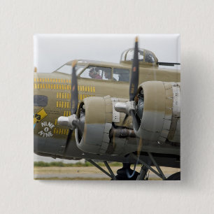 Bóton Quadrado 5.08cm Washington, Olympia, show aéreo militar. 2