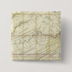 Bóton Quadrado 5.08cm Western Parts of Virginia, Pensilvânia