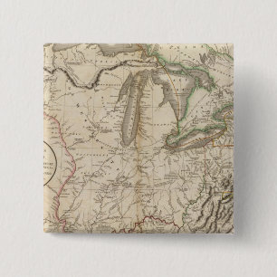 Bóton Quadrado 5.08cm Western Terr, Kentucky, Pennsylvania, etc.