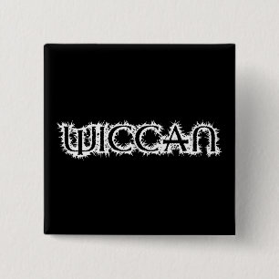 Bóton Quadrado 5.08cm Wiccan