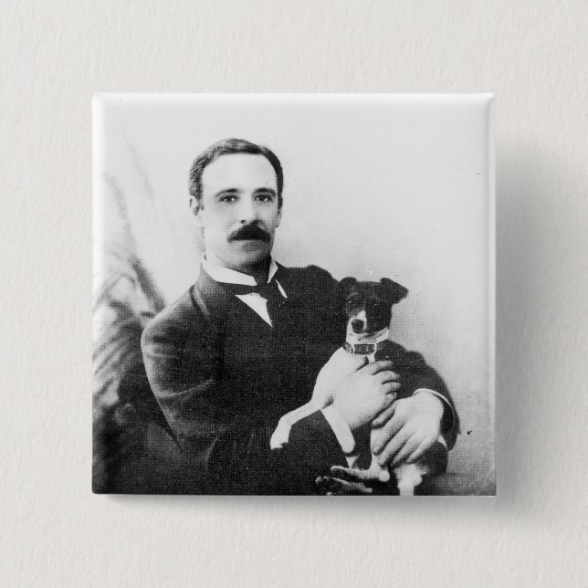 Bóton Quadrado 5.08cm William Friese-Greene (Frente)