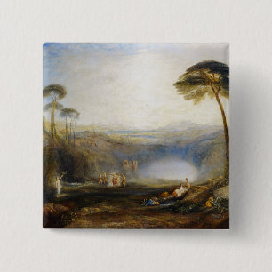 Bóton Quadrado 5.08cm William Turner - A tosse do Ouro