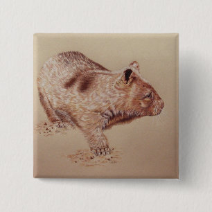 Bóton Quadrado 5.08cm Wombat