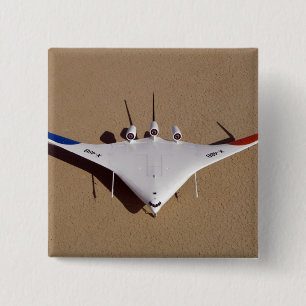 Bóton Quadrado 5.08cm X-48B misturou o veículo aéreo desvirilizado cor