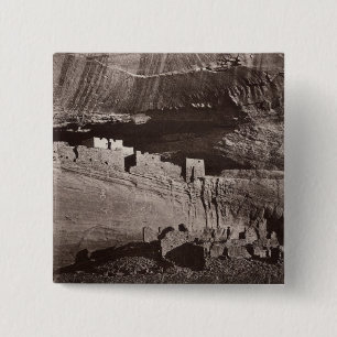 Bóton Quadrado 5.08cm XX Ruins, Canon de Chelle, Novo México
