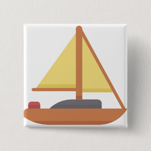 Bóton Quadrado 5.08cm Yatch