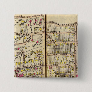 Bóton Quadrado 5.08cm Yonkers, Nova York 9