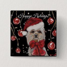 Bóton Quadrado 5.08cm Yorkie