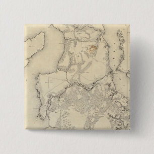 Bóton Quadrado 5.08cm Yorktownto Williamsburg