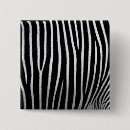 Bóton Quadrado 5.08cm Zebra Skin