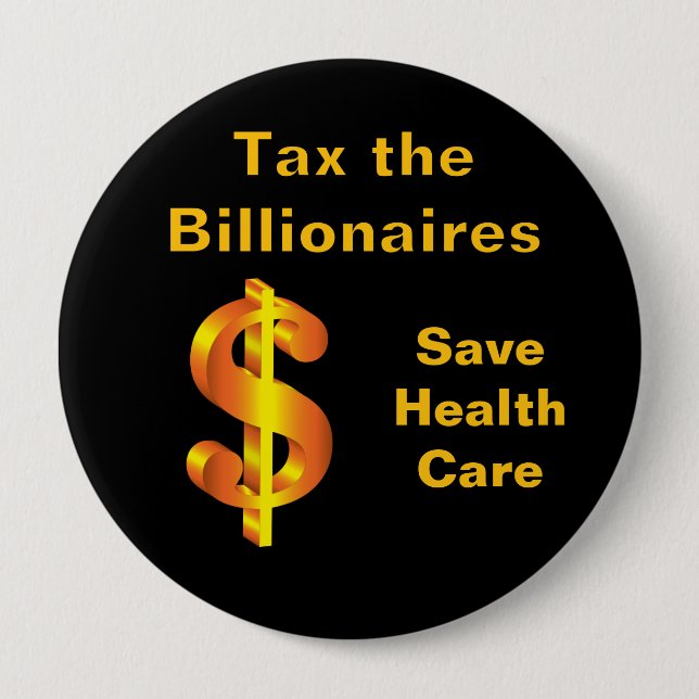 Bóton Redondo 10.16cm 4 inch round Button (Frente)