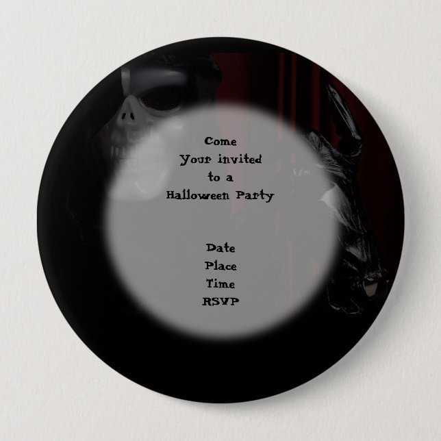 Bóton Redondo 10.16cm A luva - (Frente)