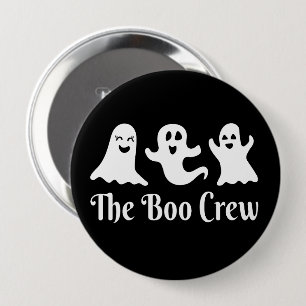 Bóton Redondo 10.16cm A Trío de Fantasmas de Halloween da Turma do Boo B
