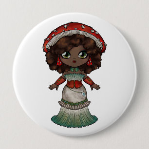 Bóton Redondo 10.16cm Amanita