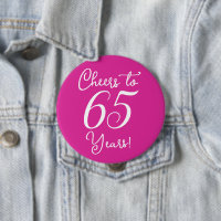 Anima-se a 65 anos de Festa de aniversário rosa