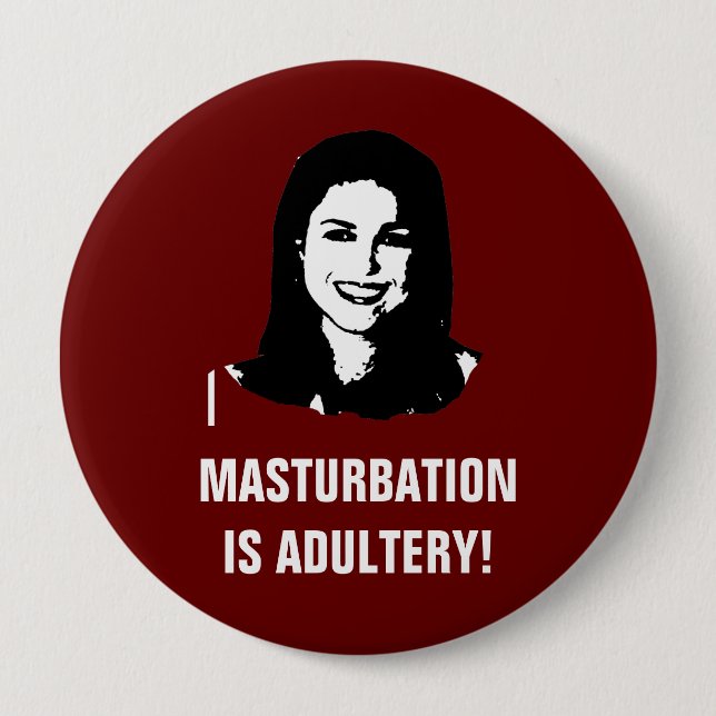 Bóton Redondo 10.16cm Anti Christine O'Donnell (Frente)