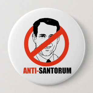 Bóton Redondo 10.16cm Anti-Santorum