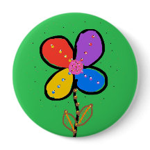 Arte Desenhada à Mão de Flor de Trevo de Quatro Fo