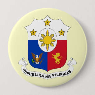 Bóton Redondo 10.16cm as Filipinas, Filipinas