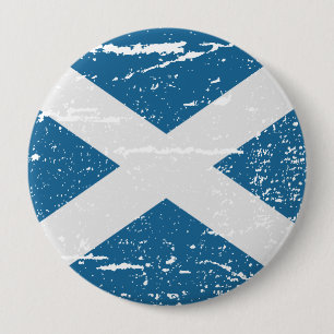 BÓTON REDONDO 10.16CM BANDEIRA DE SCOTLAND